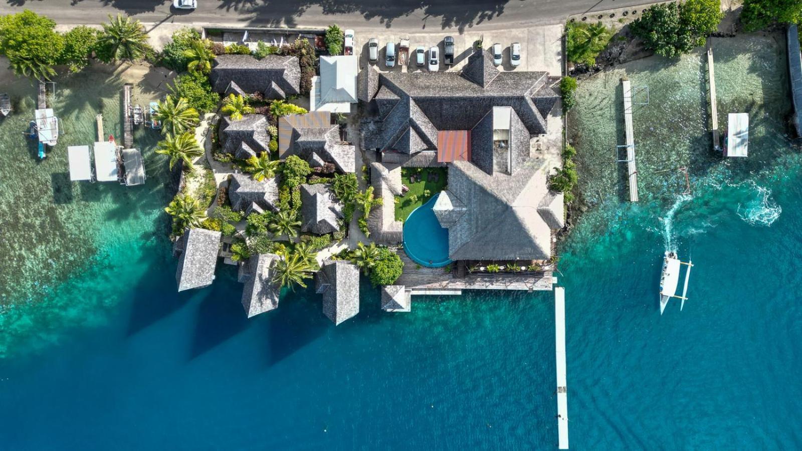 Oa Oa Lodge Bora Bora Buitenkant foto