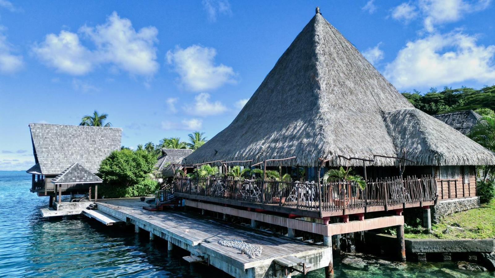 Oa Oa Lodge Bora Bora Buitenkant foto